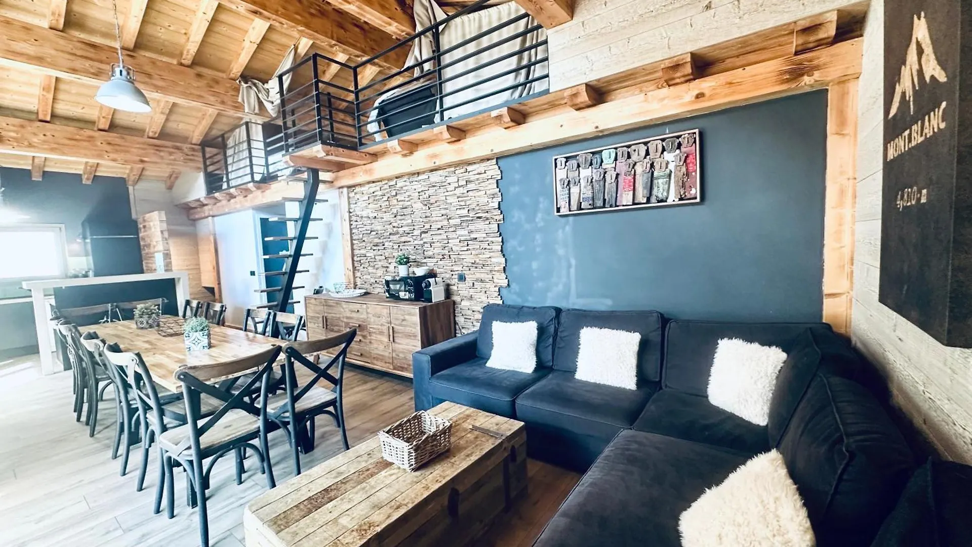 Chalet Le Petit Nicolas, Jacuzzi, Vue Mont Blanc Chamonix